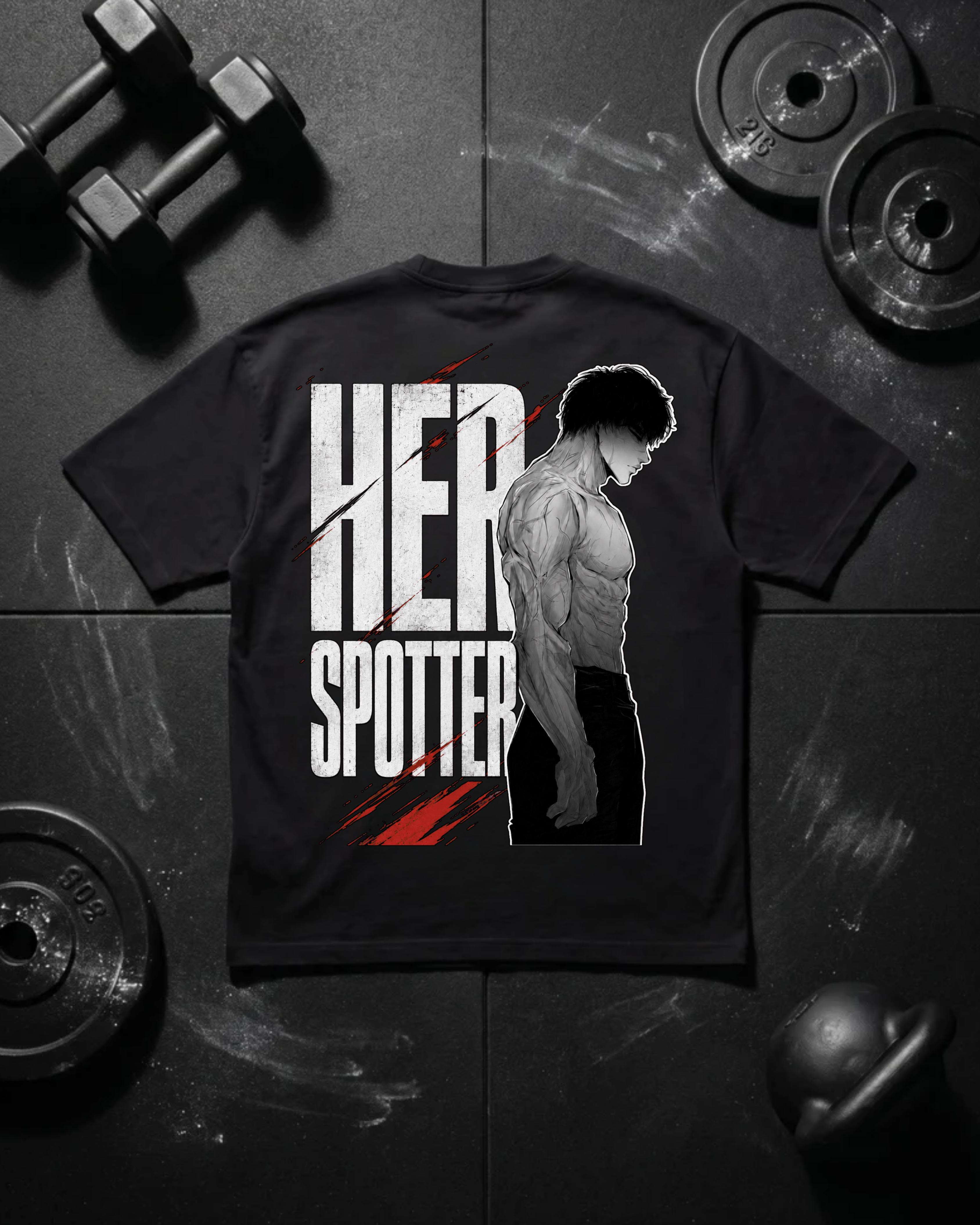 Her Spotter - Oversized Shirt
