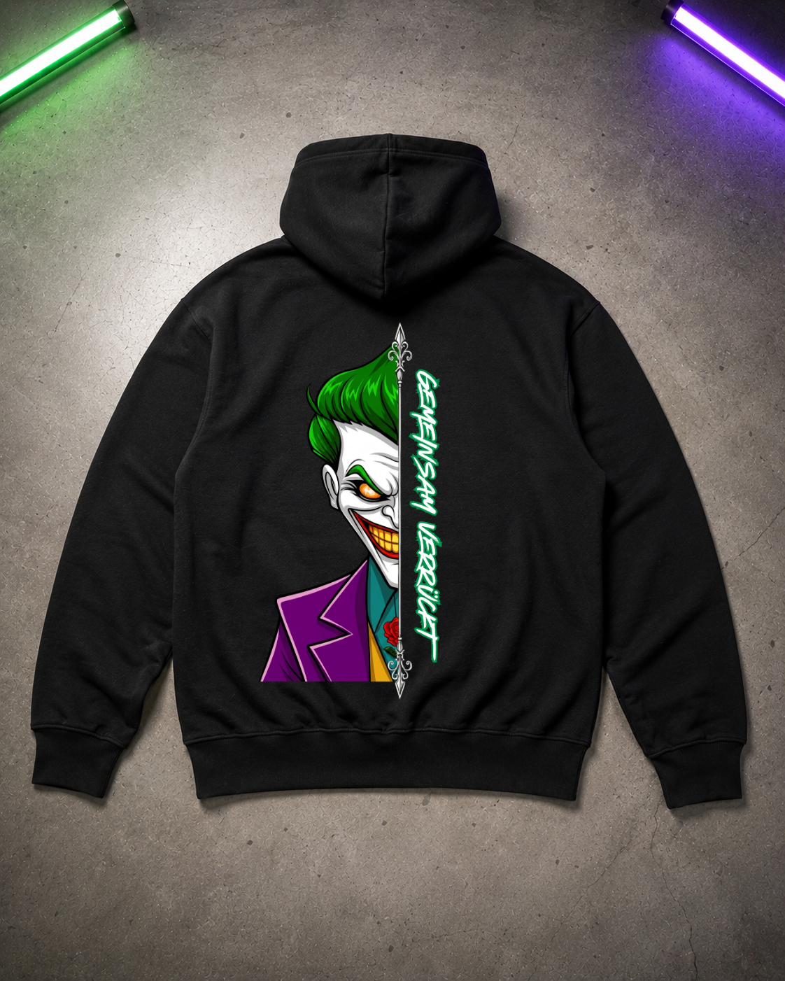gemeinsam verrückt 2 - Hoodie Unisex Backprint***