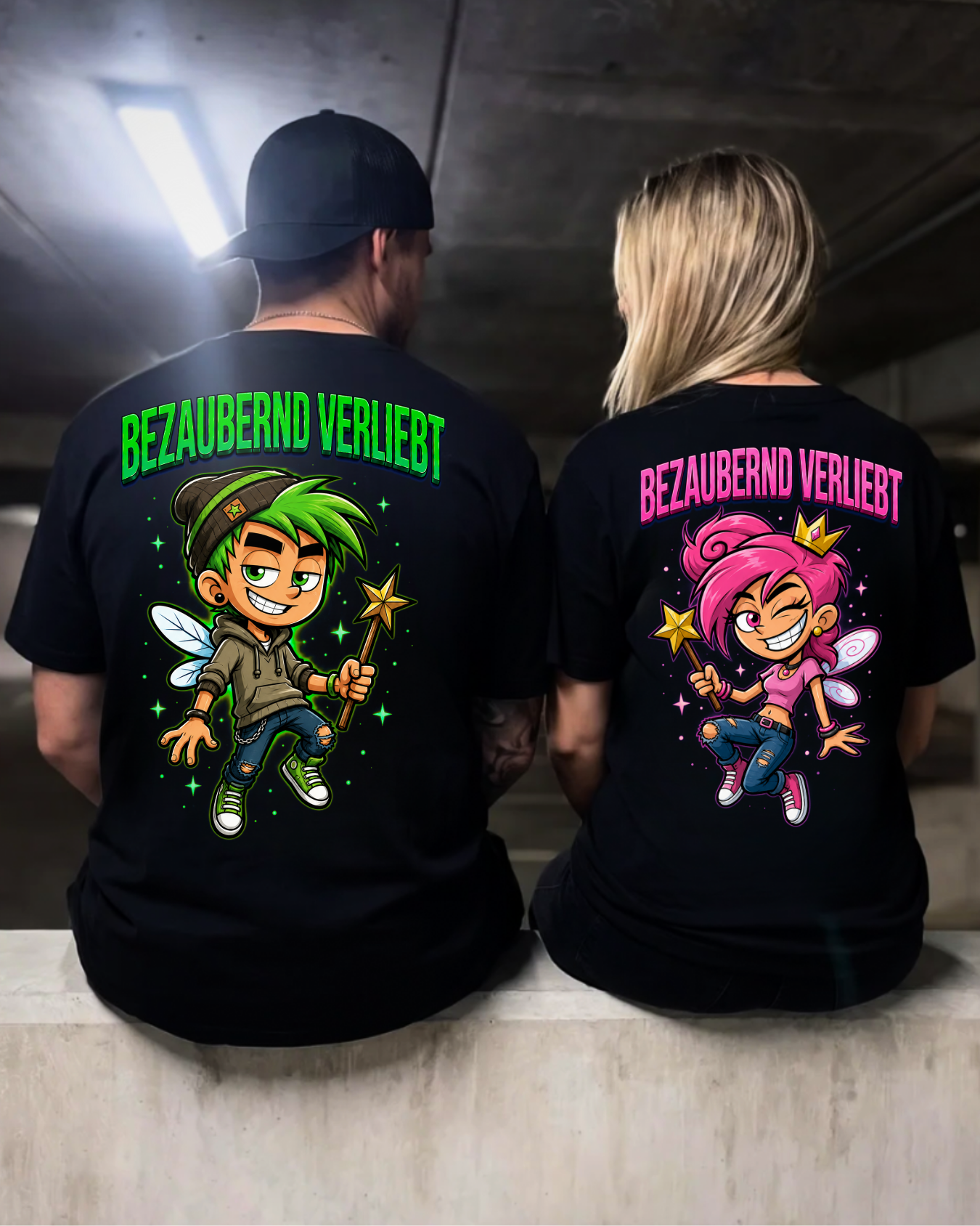 Bezaubernd Verliebt - Shirt Couple Bündel