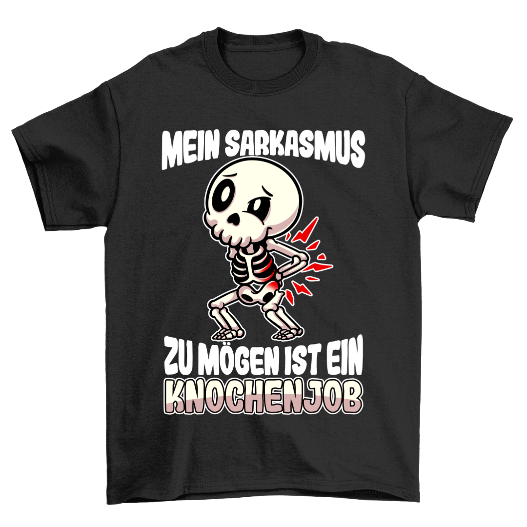 Knochenjob Skelett - Shirt Unisex