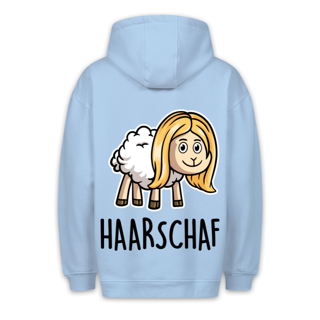 Haarschaf - Hoodie Unisex Rückendruck