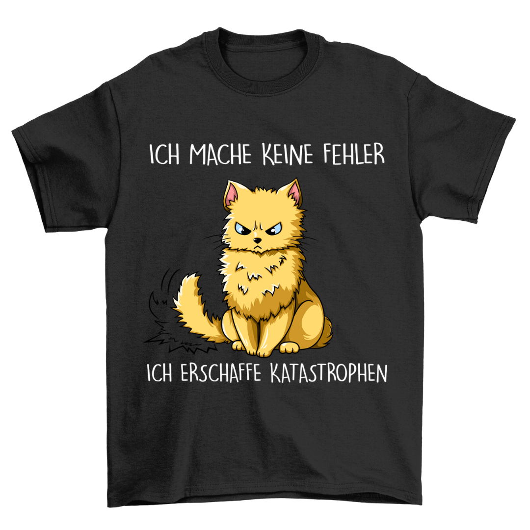 Katastrophen Katze - Shirt Unisex