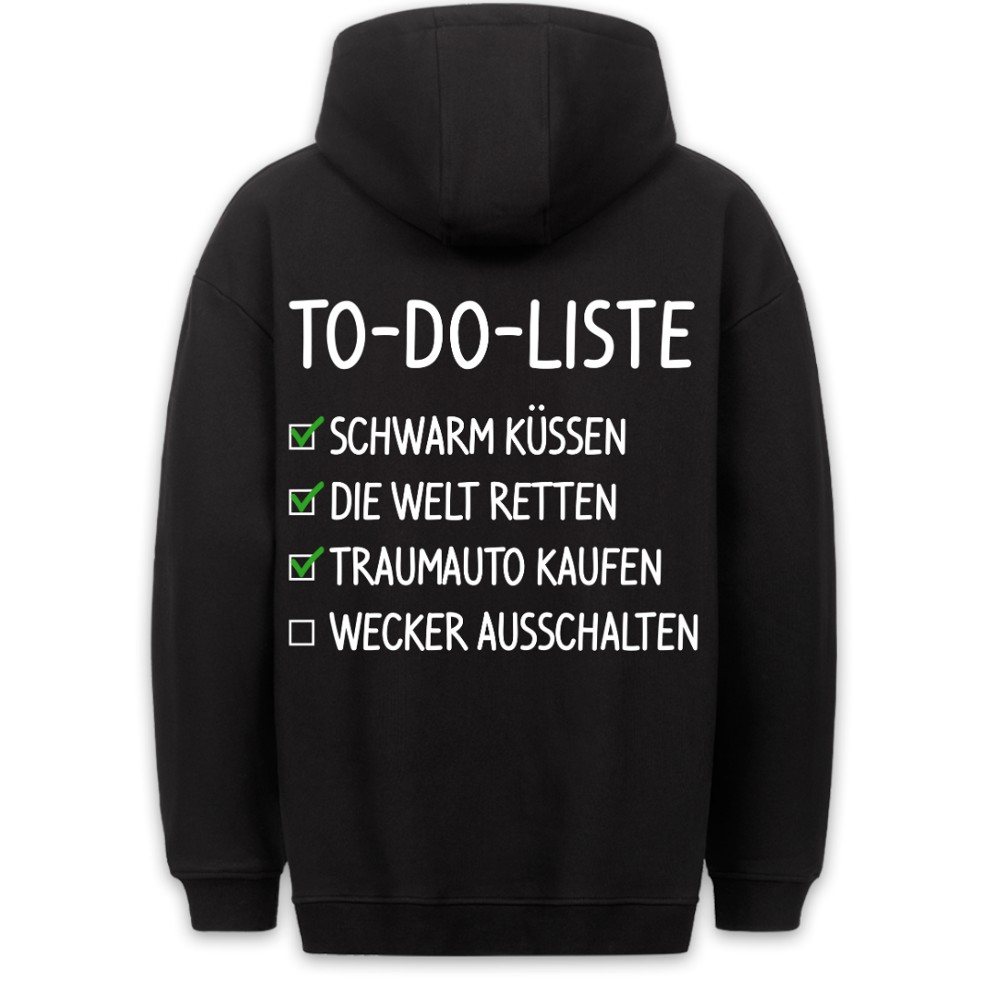To Do Liste - Hoodie Unisex