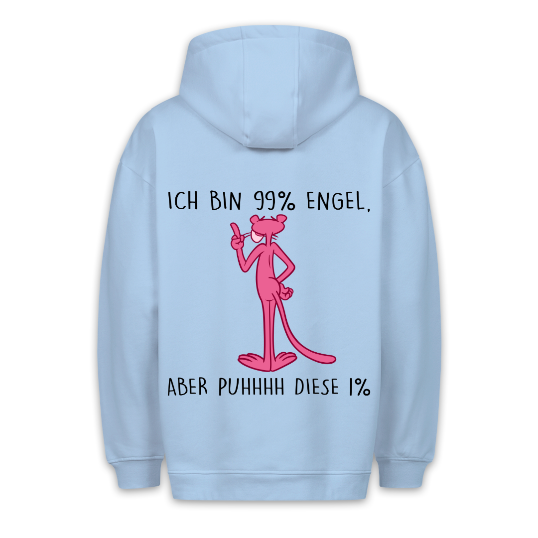 99% Engel Panther - Hoodie Unisex Rückendruck