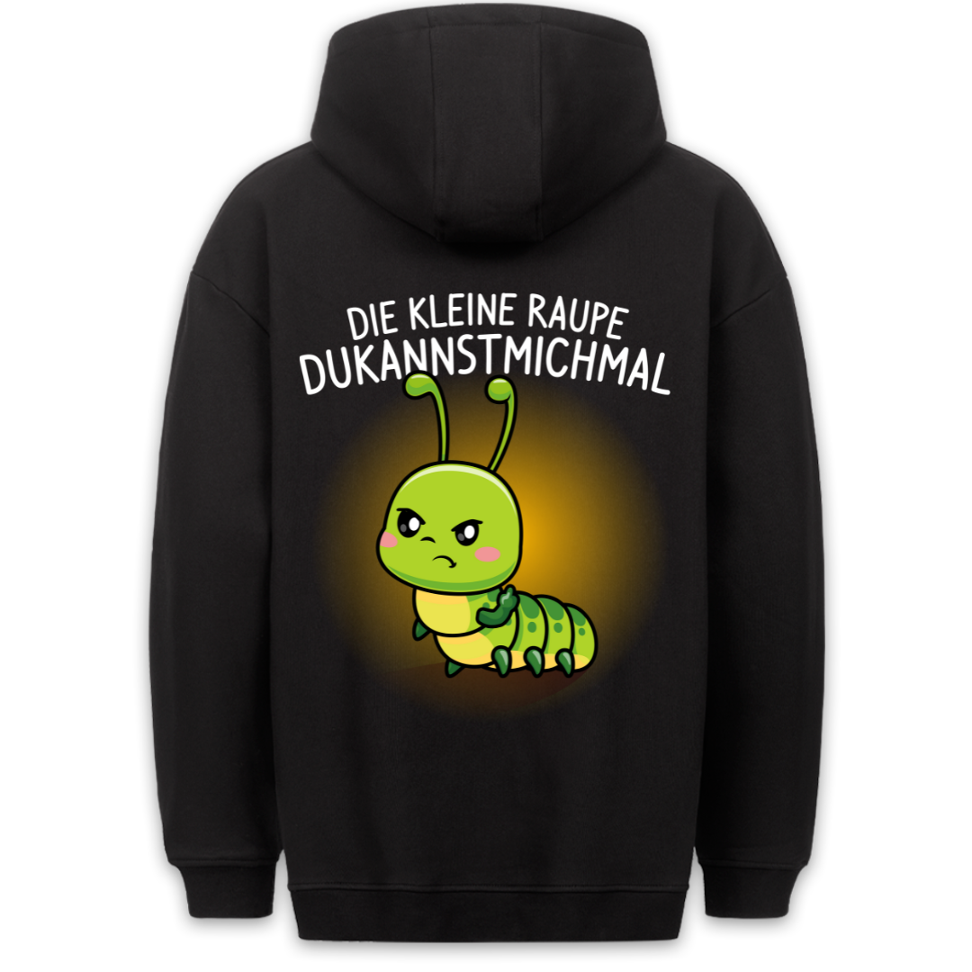 Kleine Raupe - Hoodie Unisex Rückendruck