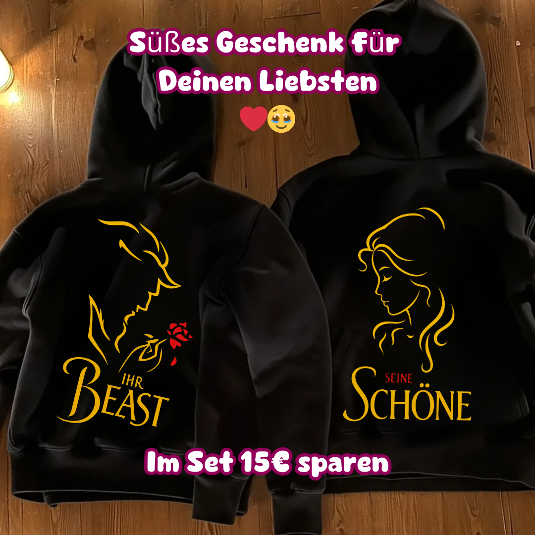 Schöne & Biest Kuschel Hoodie Bündel