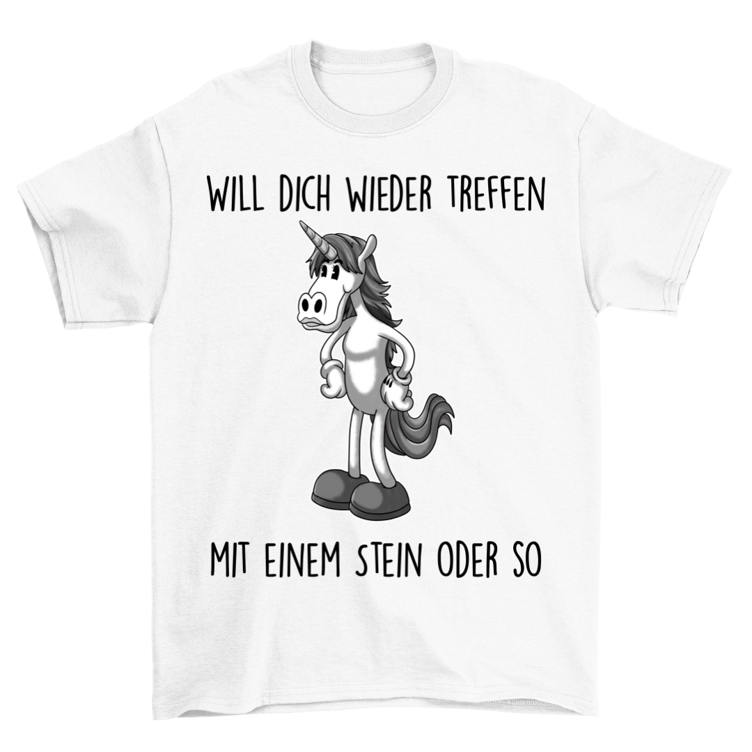 Treffen Einhorn - Shirt Unisex