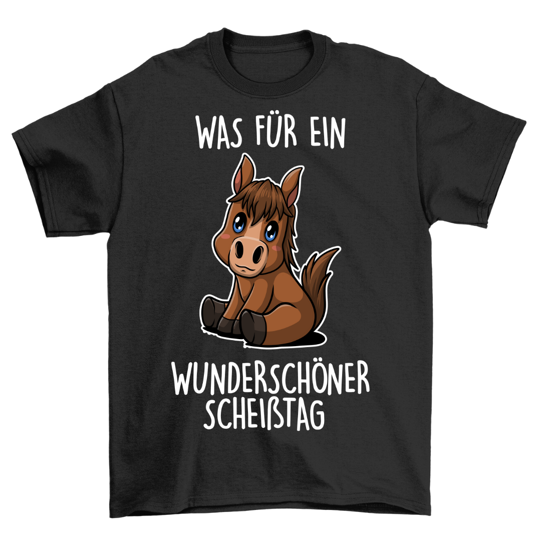Scheißtag Einhorn - Shirt Unisex
