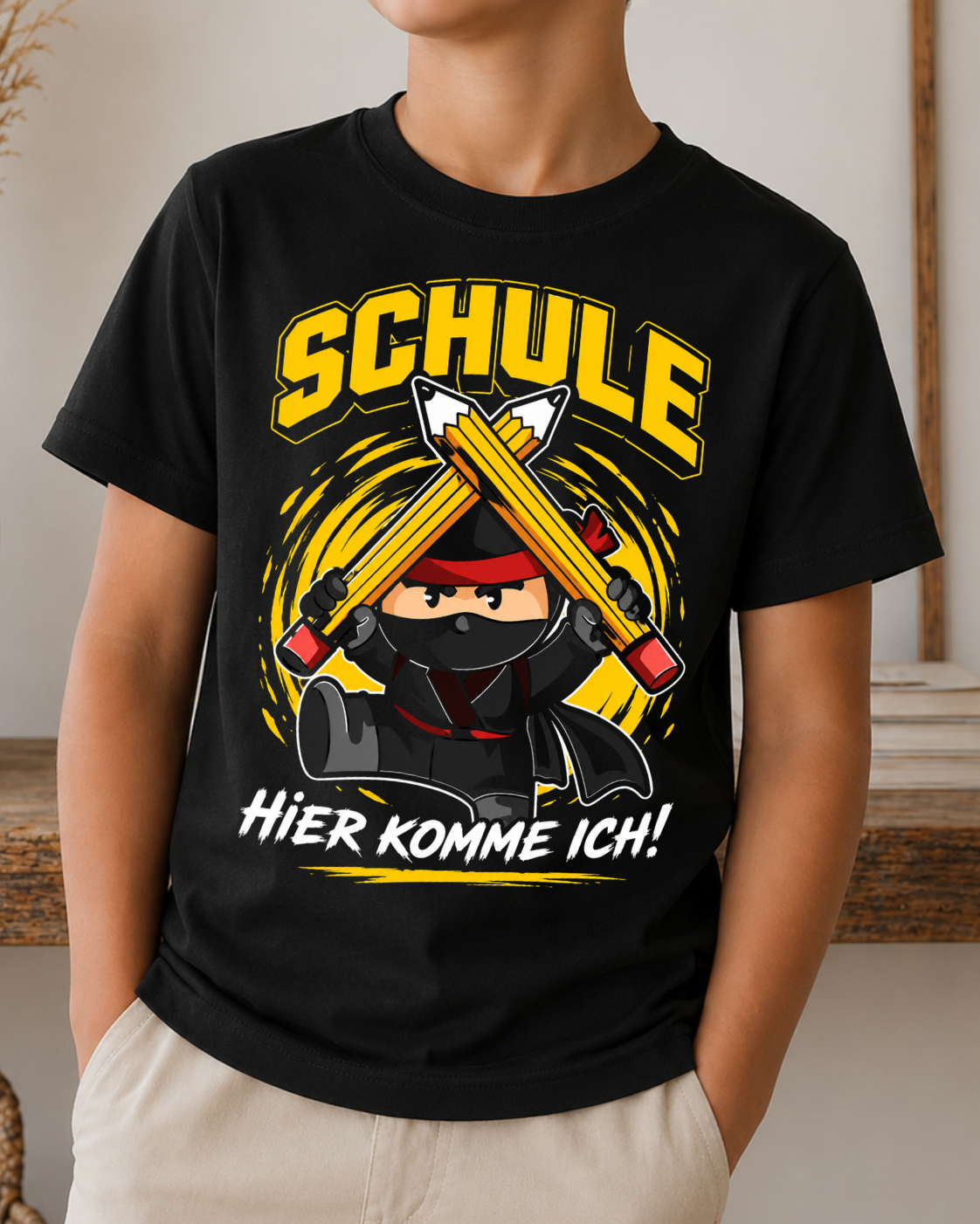 Schule hier komme ich! - Shirt Unisex