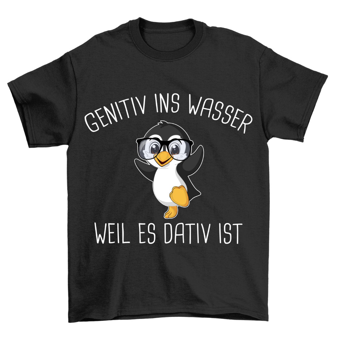 Genitiv Pinguin - Shirt Unisex