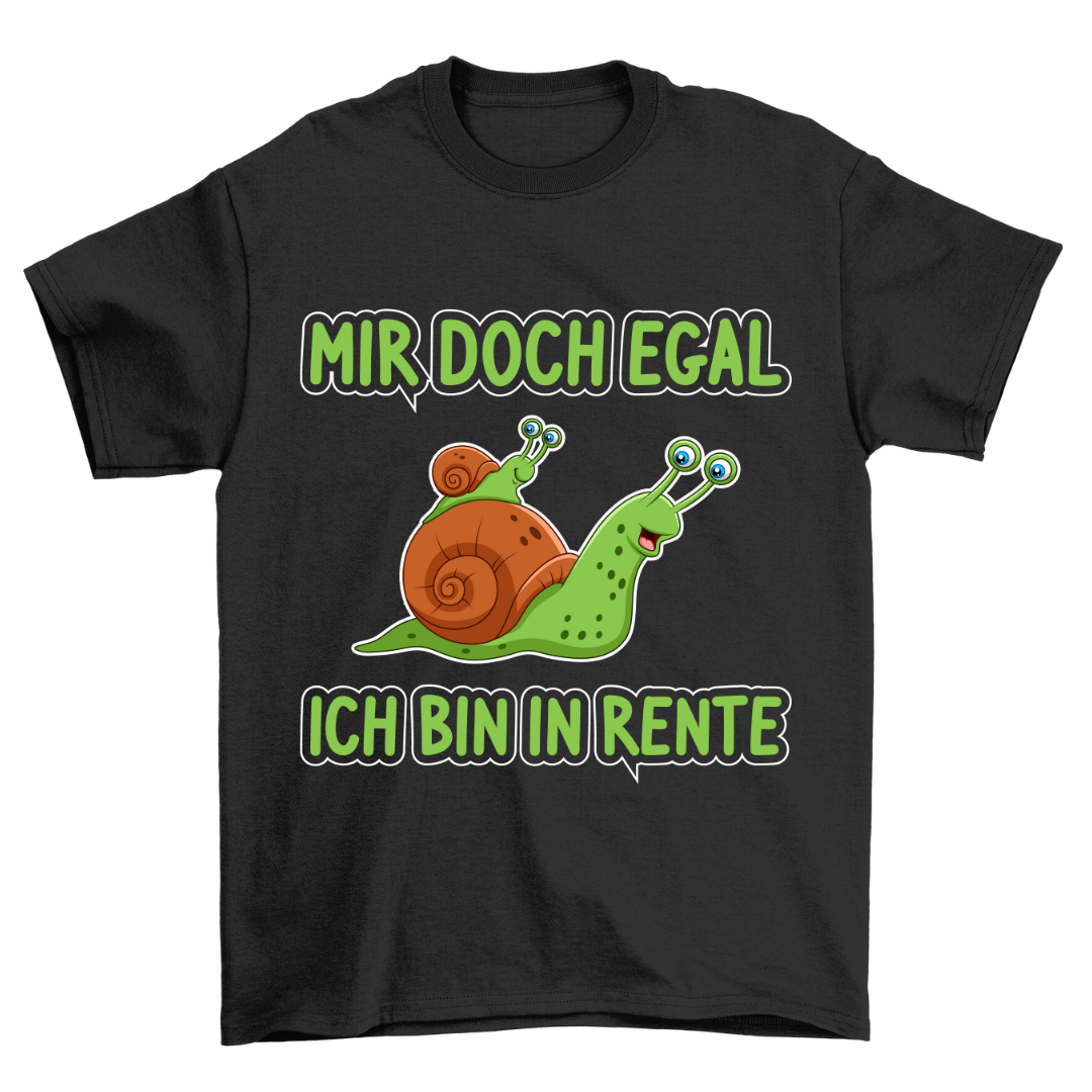 Rente Schnecke - Shirt Unisex