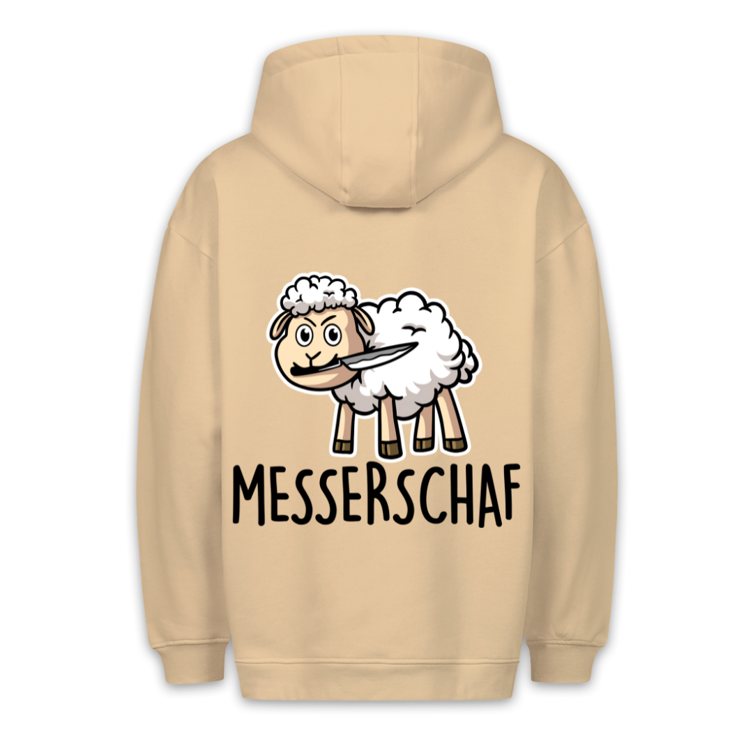 Messerschaf - Hoodie Unisex Rückendruck