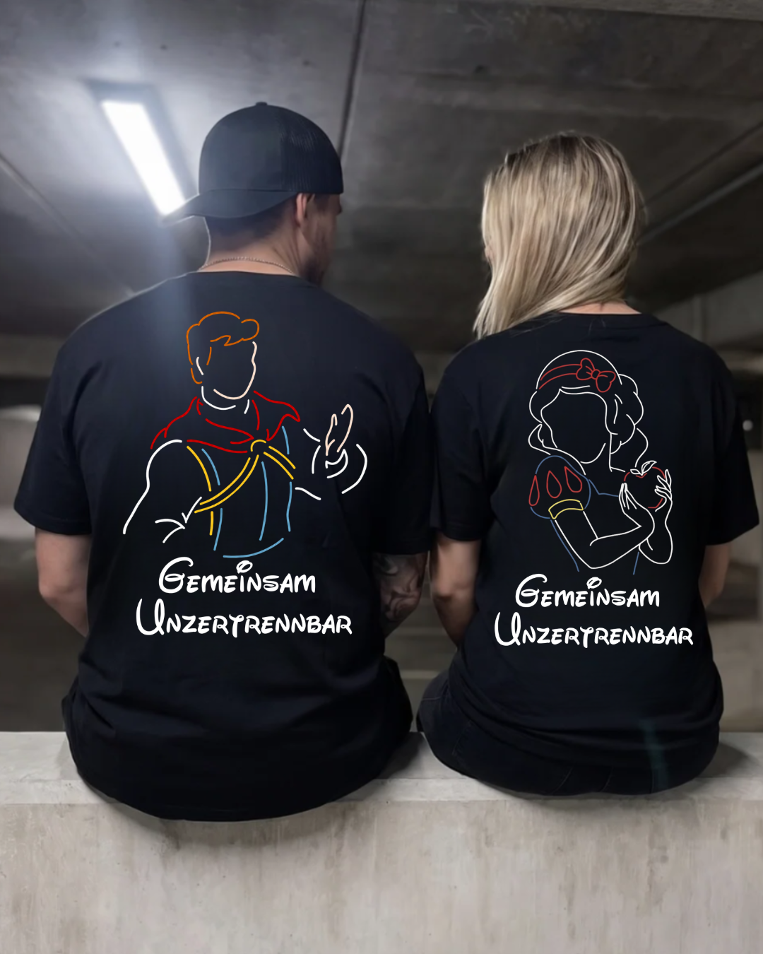 Gemeinsam Unzertrennbar - Shirt Couple Bündel