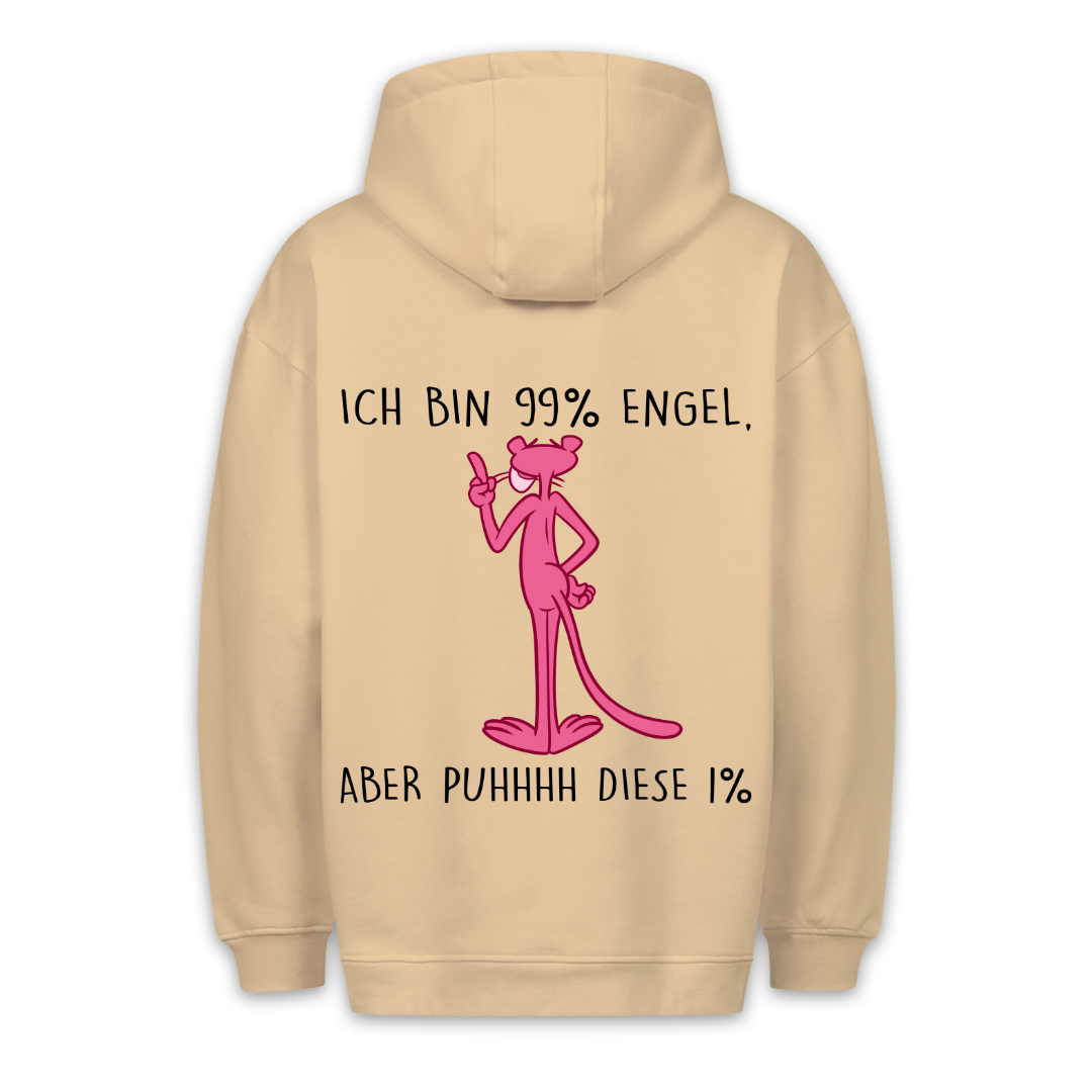 99% Engel Panther - Hoodie Unisex Rückendruck
