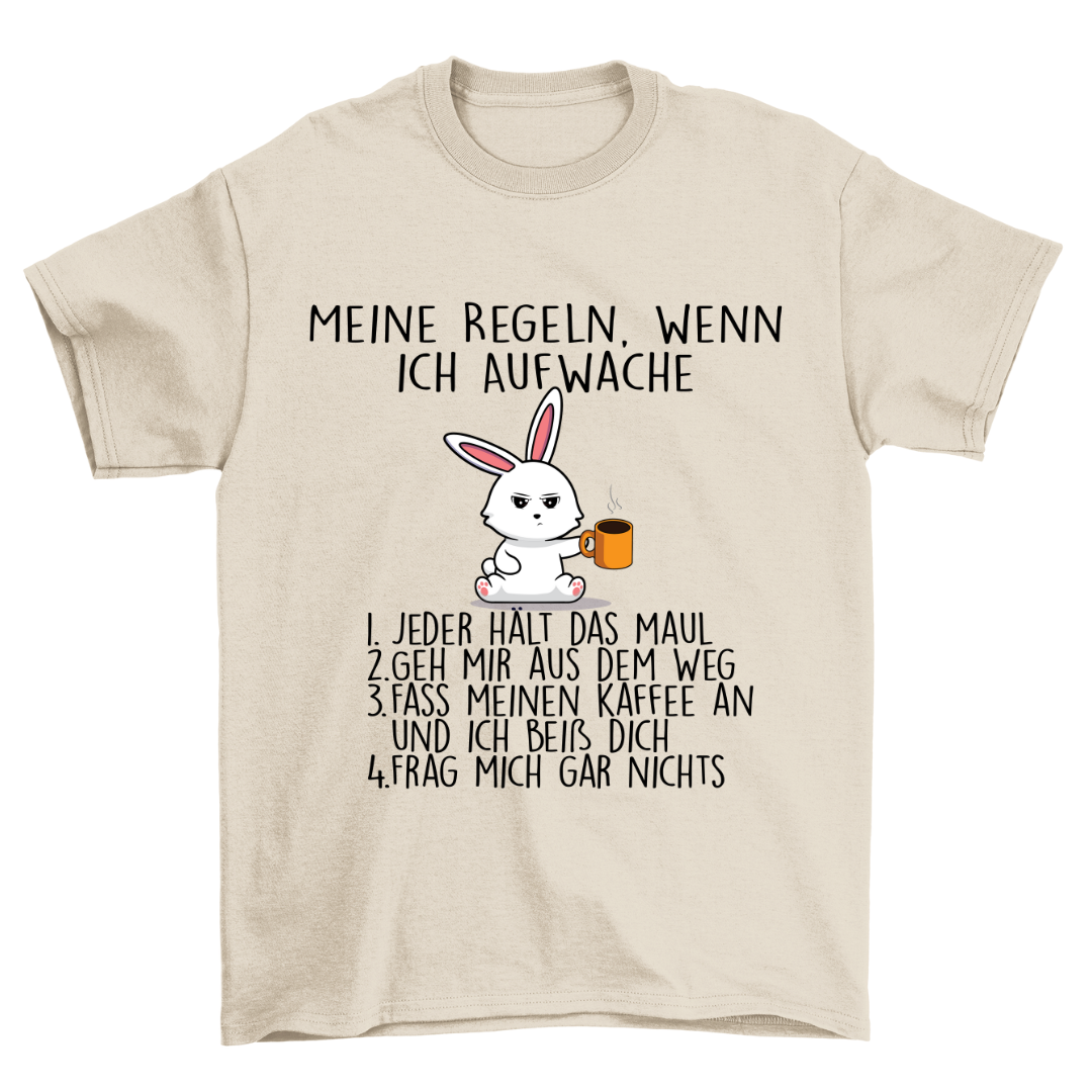 Regeln Hase - Shirt Unisex