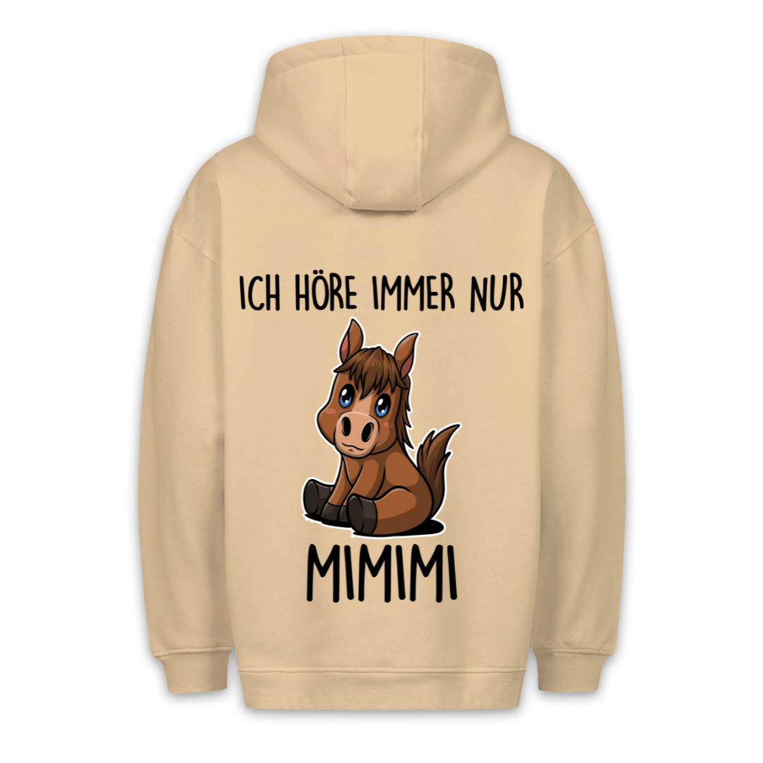 MiMiMi Pony - Hoodie Unisex Rückendruck