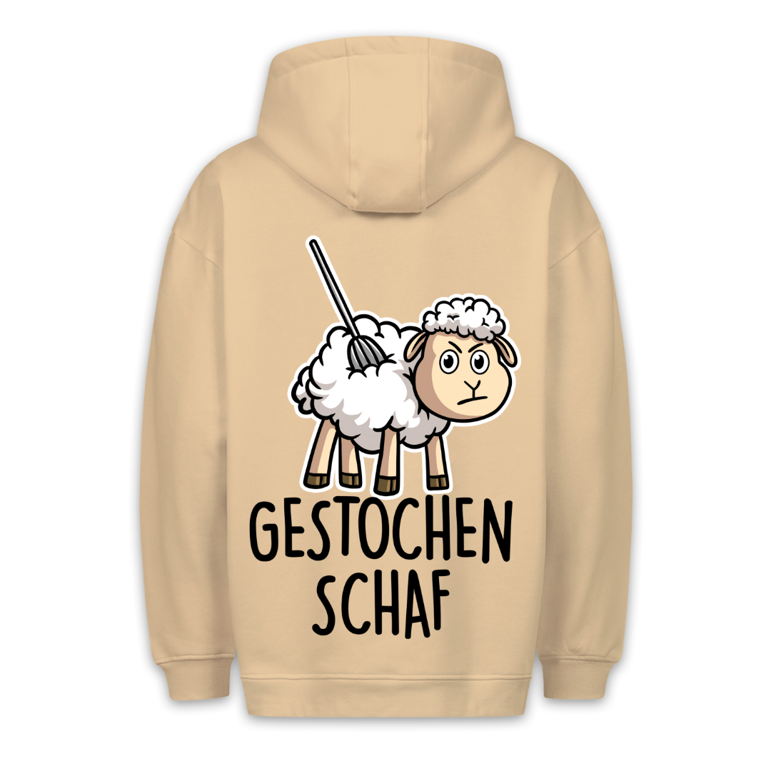 Gestochen Schaf - Hoodie Unisex Rückendruck