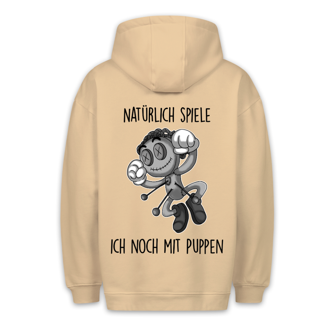 Spielpuppe - Hoodie Unisex Rückendruck