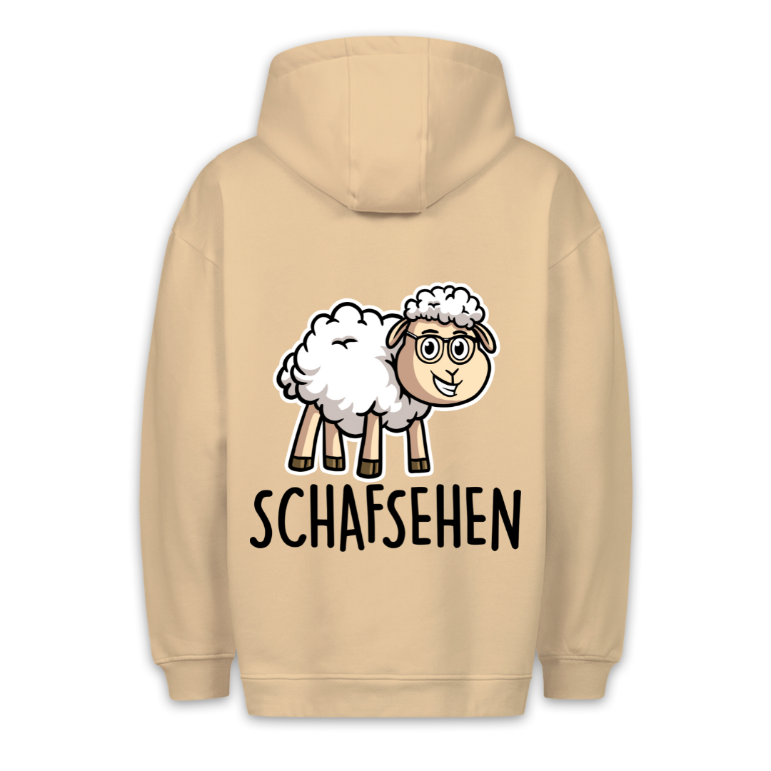 Schafsehen - Hoodie Unisex Rückendruck