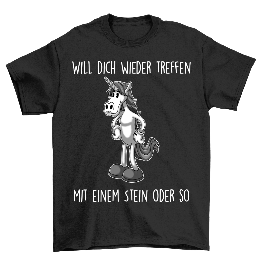 Treffen Einhorn - Shirt Unisex