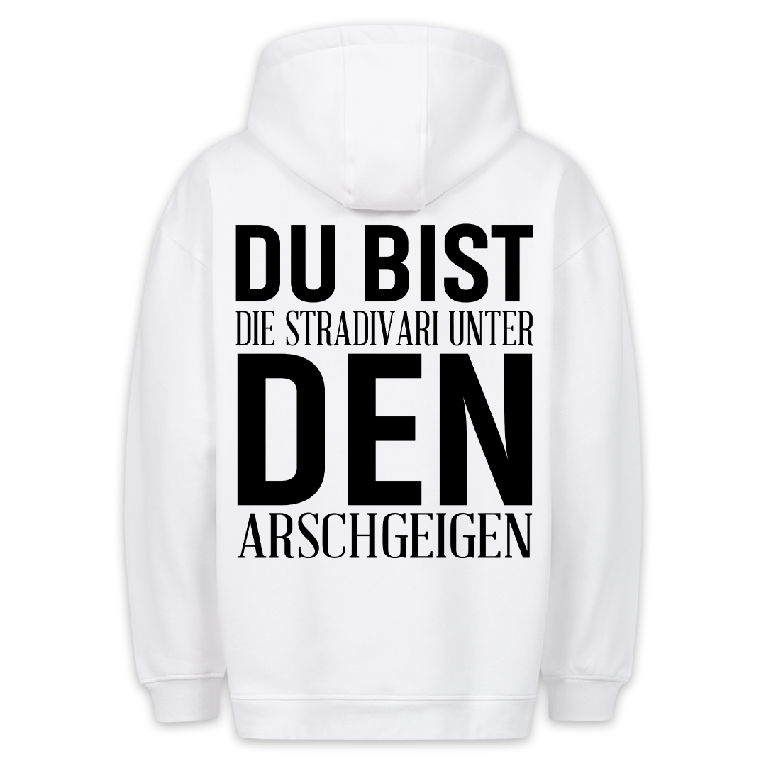 Ar***geige - Hoodie Unisex Rückendruck