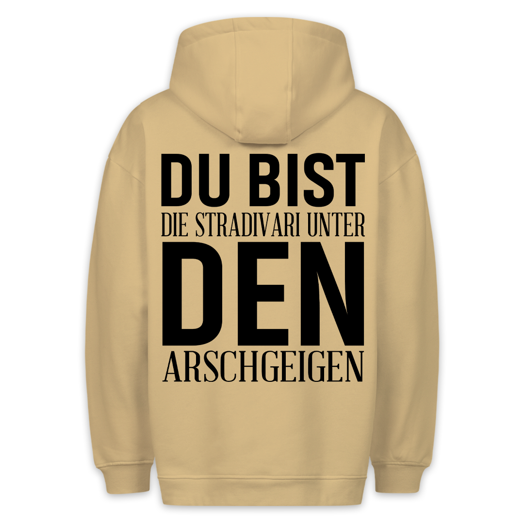 Ar***geige - Hoodie Unisex Rückendruck