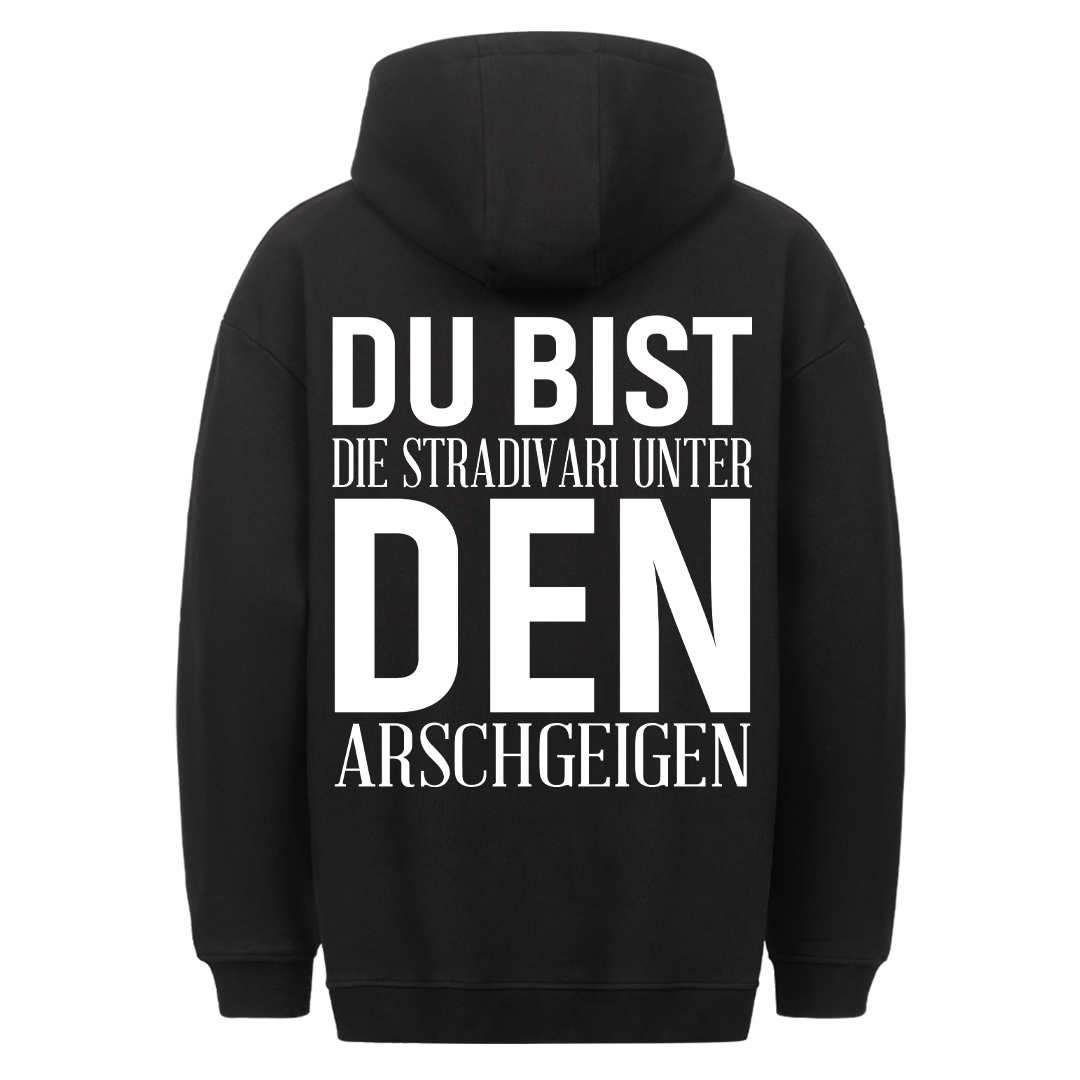 Ar***geige - Hoodie Unisex Rückendruck