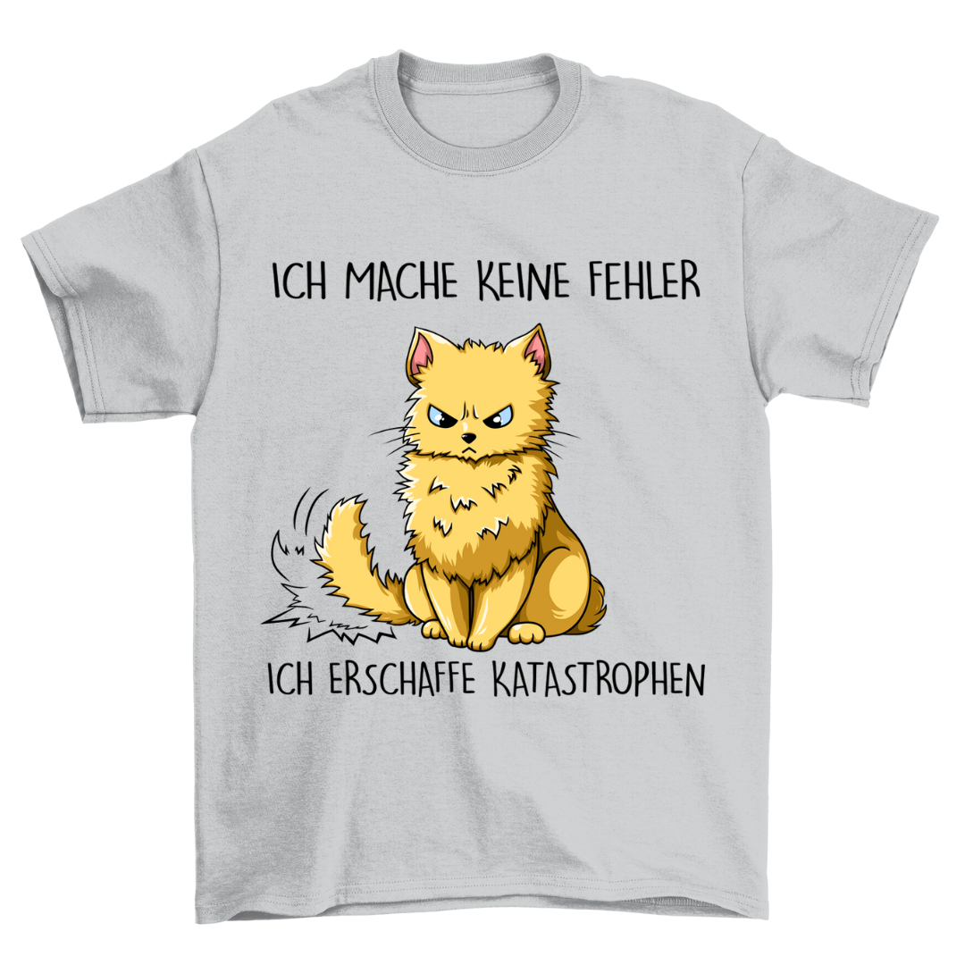 Katastrophen Katze - Shirt Unisex