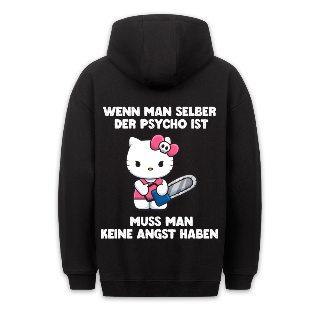 Psycho Kätzchen - Hoodie Unisex Rückendruck