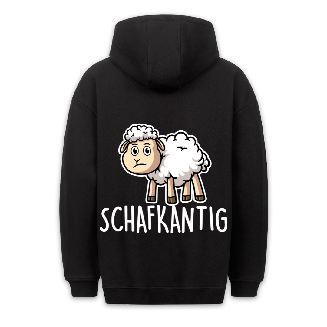Schafkantig - Hoodie Unisex Rückendruck