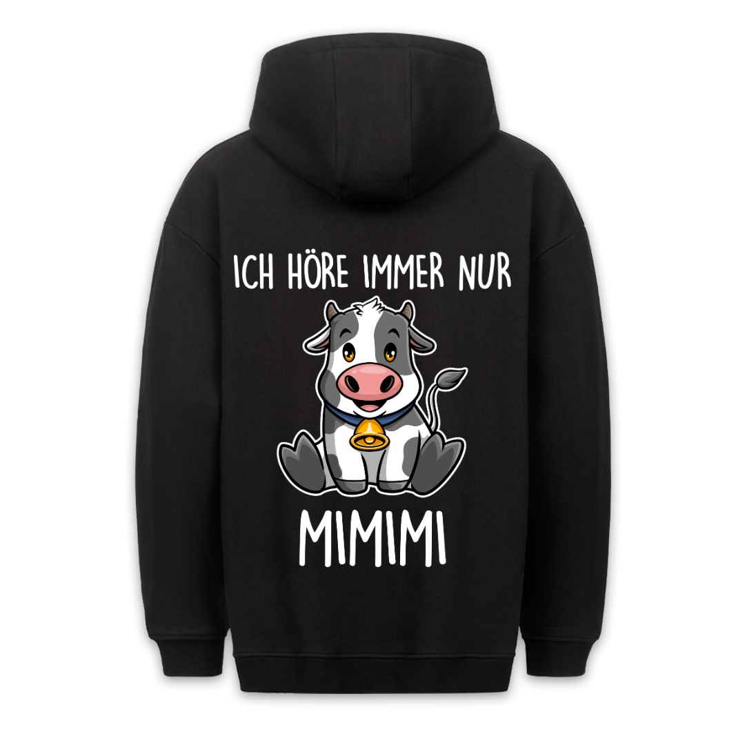 MiMiMi Kuh - Hoodie Unisex Rückendruck
