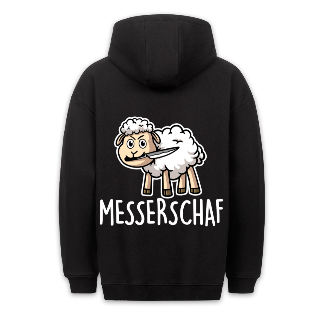 Messerschaf - Hoodie Unisex Rückendruck