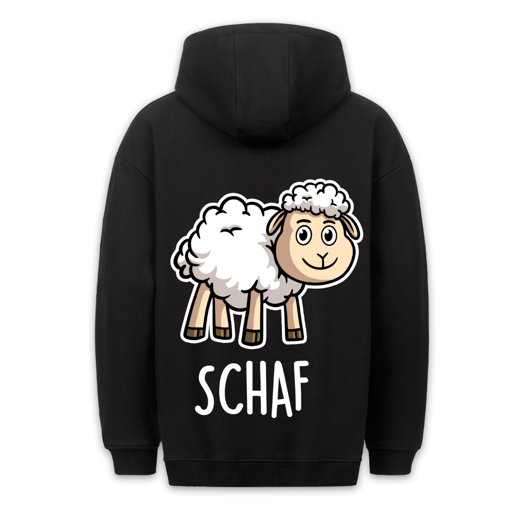 Schaf - Hoodie Unisex Rückendruck