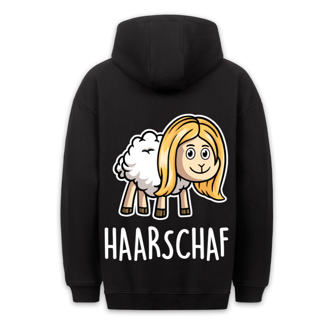 Haarschaf - Hoodie Unisex Rückendruck