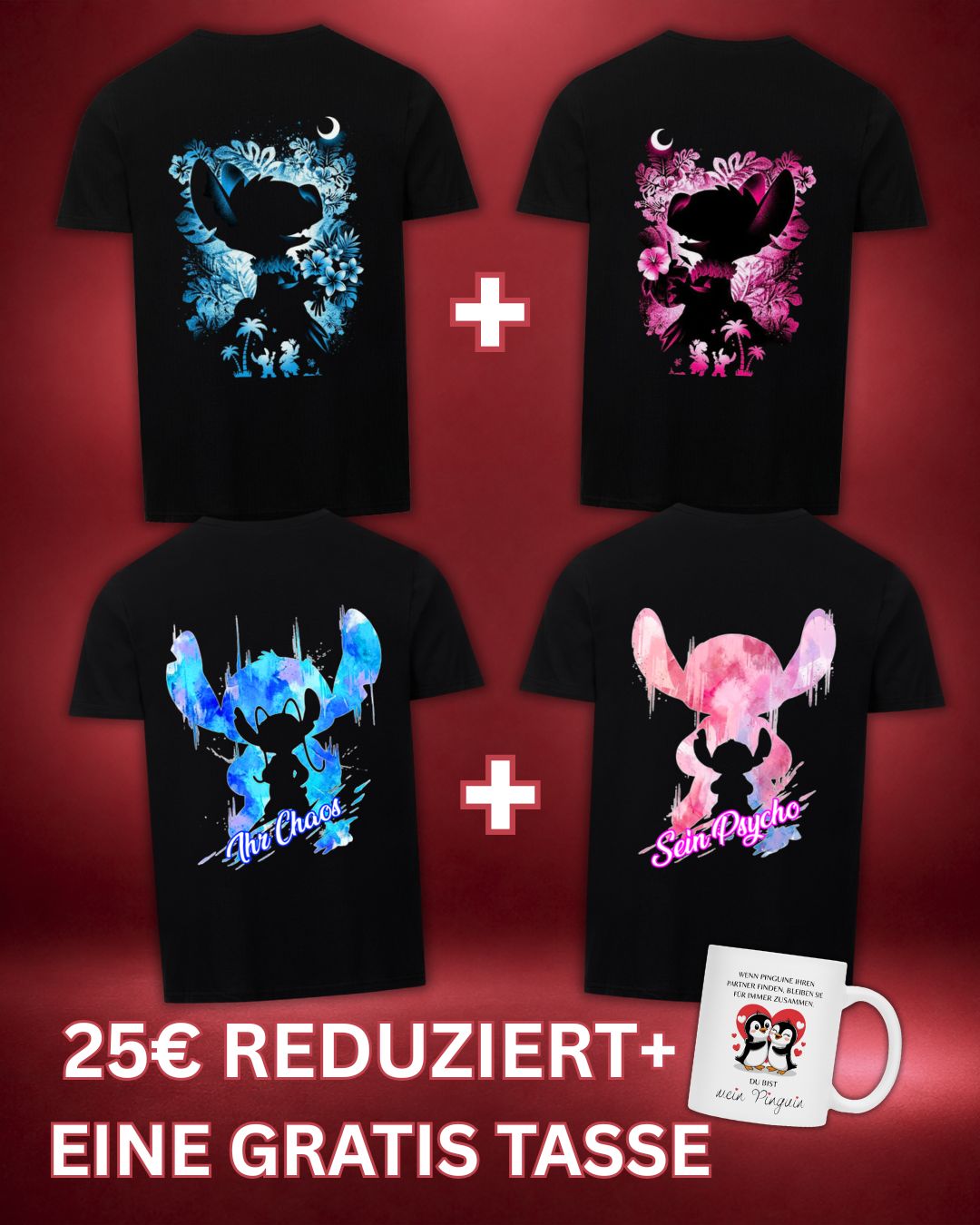 Bestseller 3 - Shirt Couple Bündel
