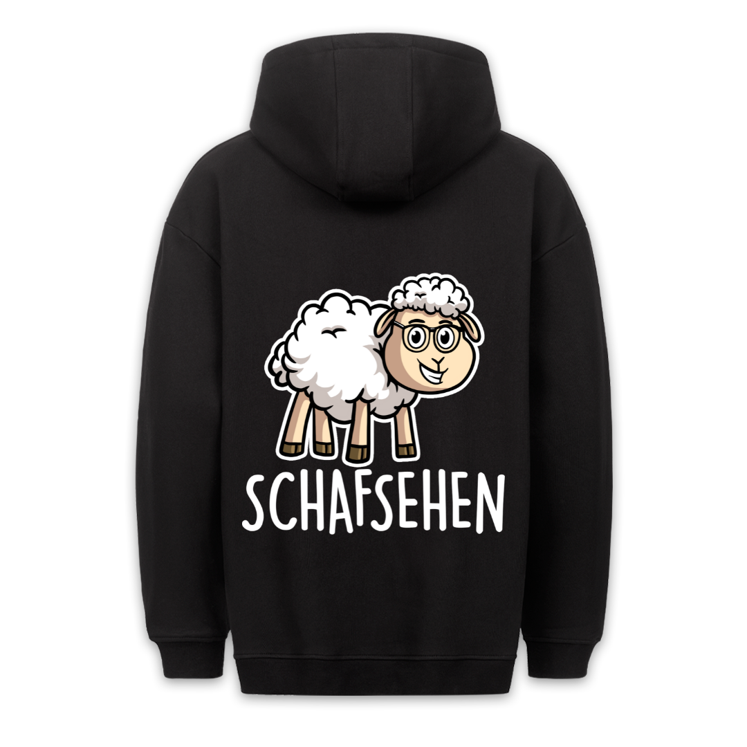 Schafsehen - Hoodie Unisex Rückendruck