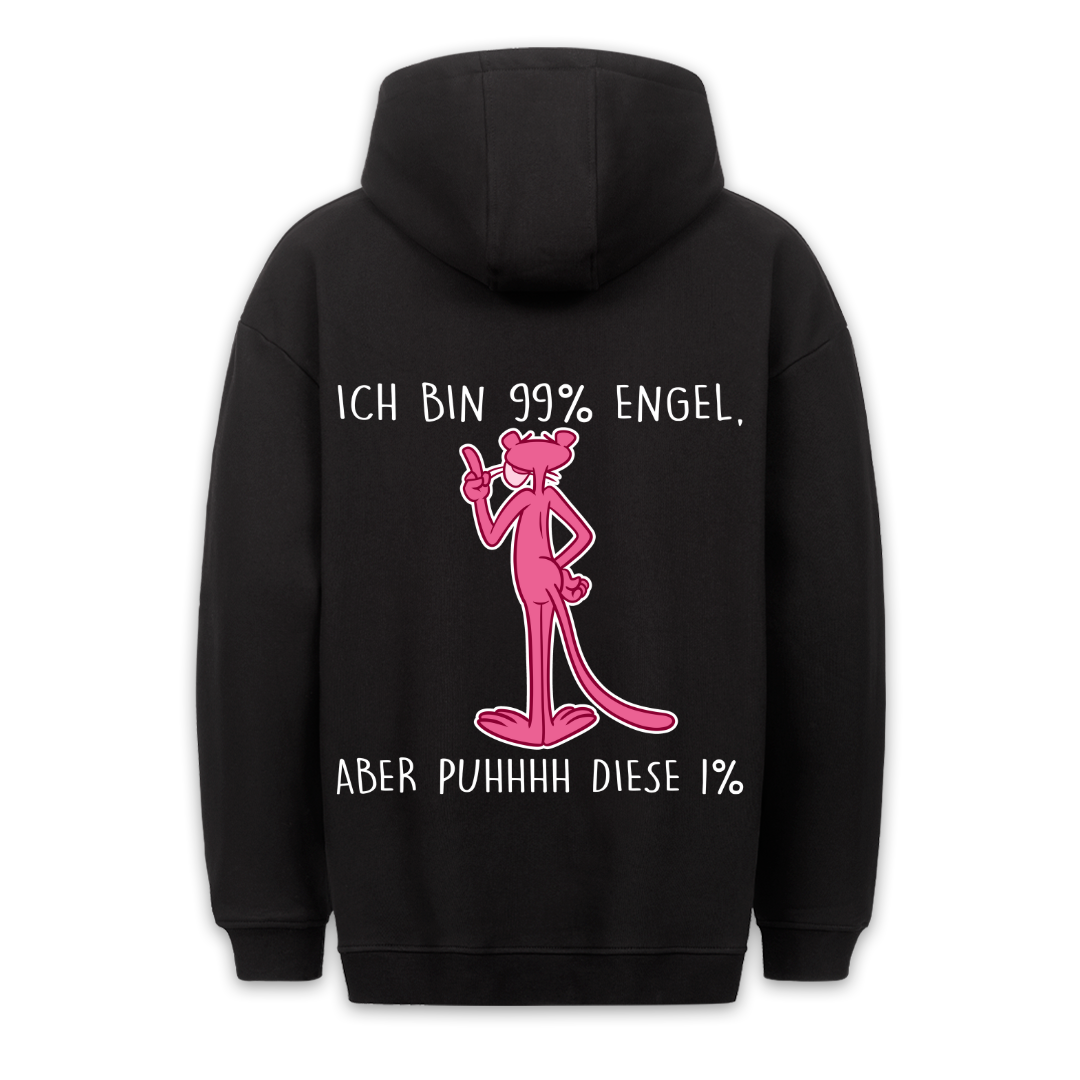 99% Engel Panther - Hoodie Unisex Rückendruck