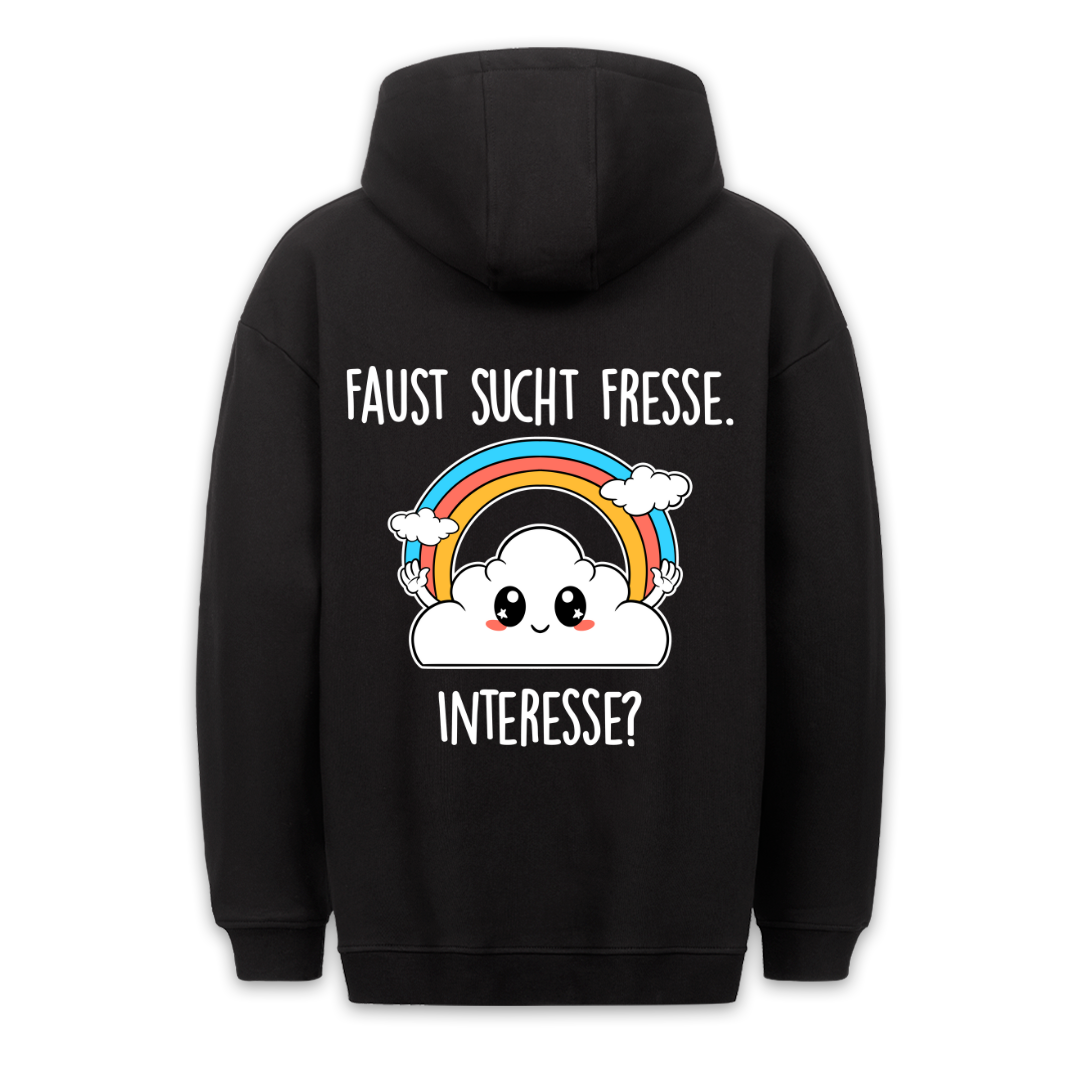 Faust Wolke - Hoodie Unisex Rückendruck