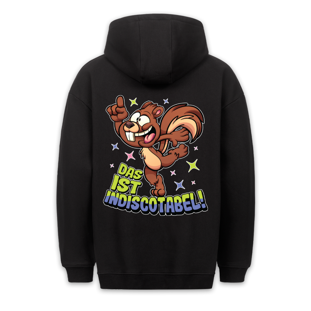 Indiscotabel - Hoodie Unisex Rückendruck