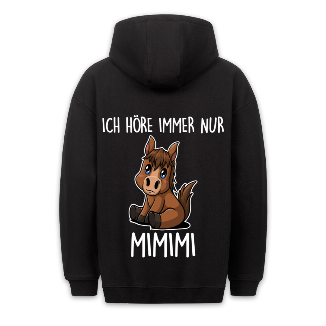 MiMiMi Pony - Hoodie Unisex Rückendruck