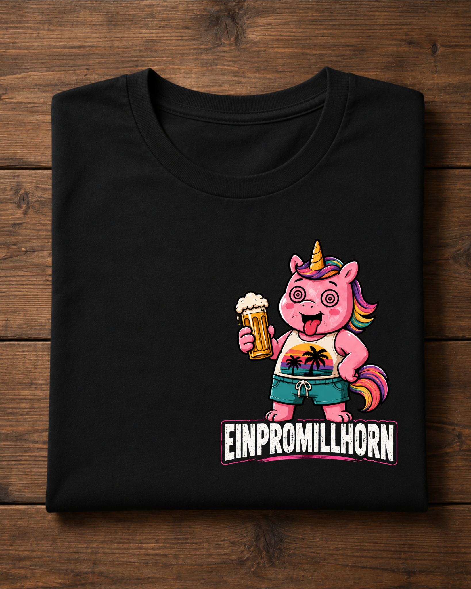 Einpromillhorn - Shirt Unisex