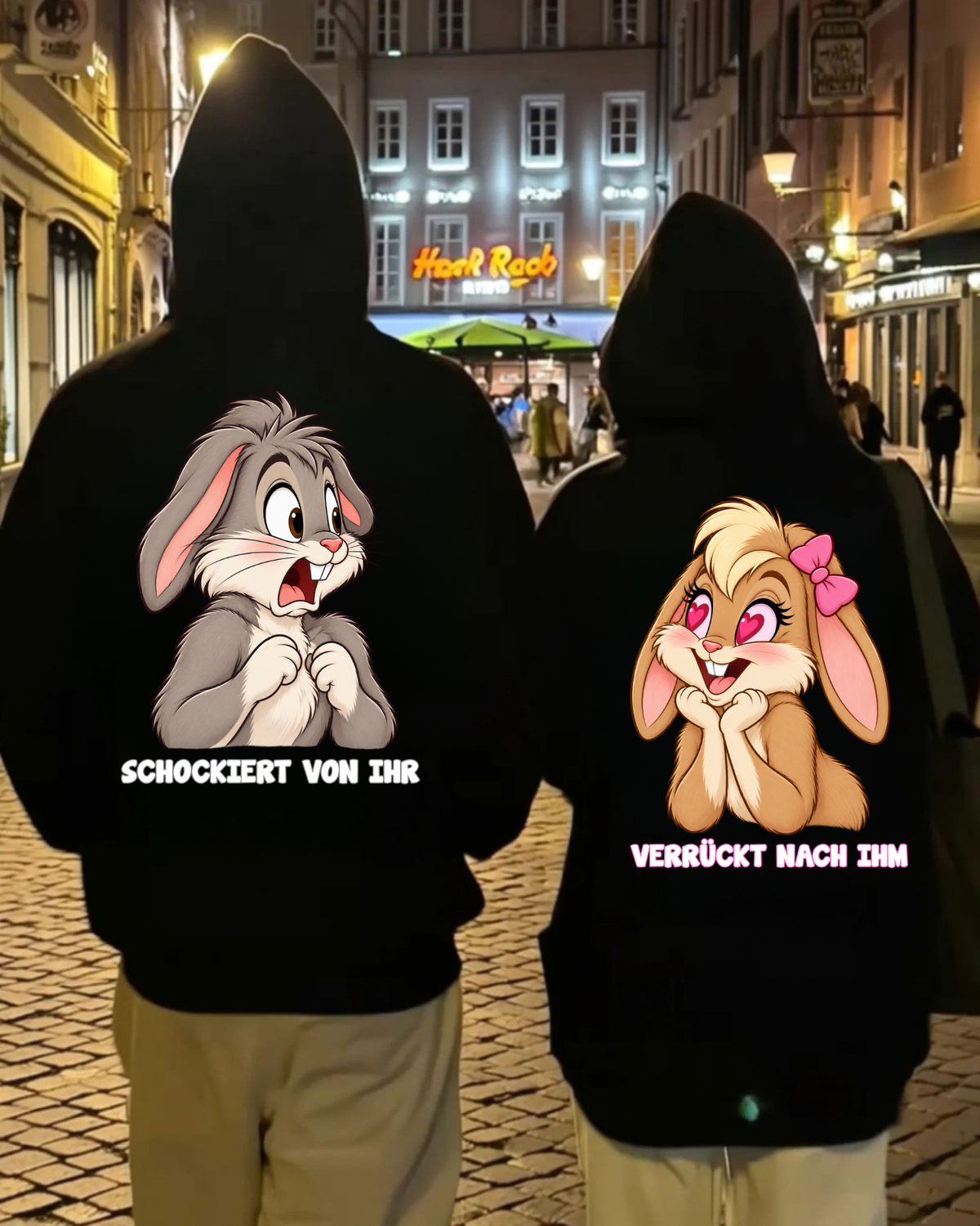 schockiert und verrückt - Kuschel Hoodie Bündel