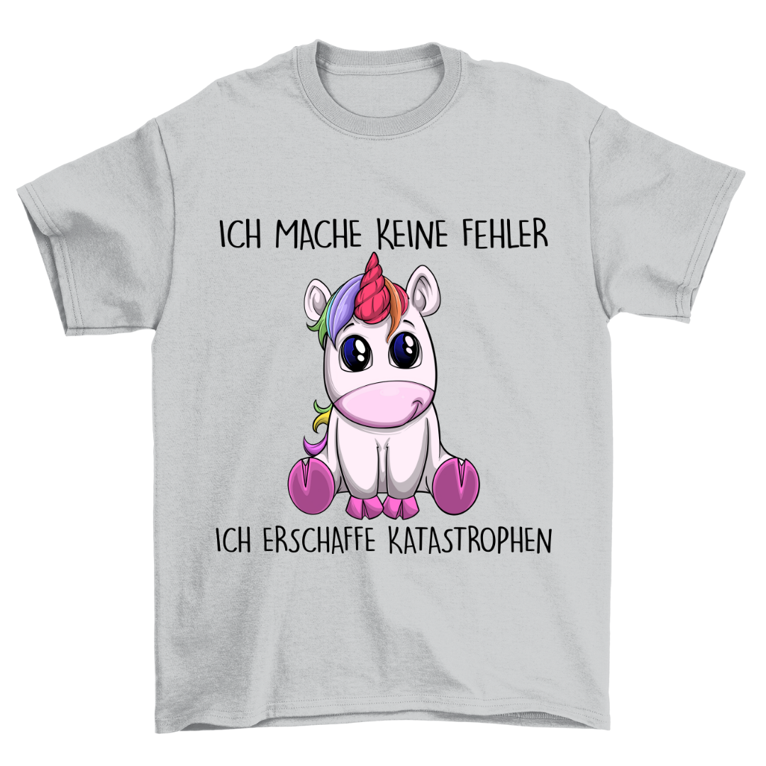 Katastrophen Einhorn - Shirt Unisex
