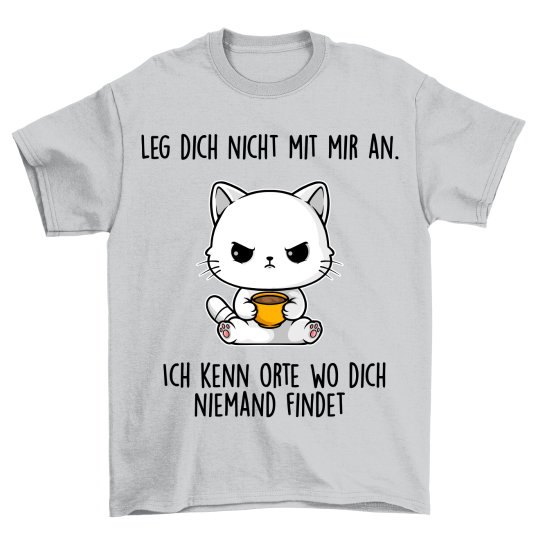 Niemand findet Katze - Shirt Unisex