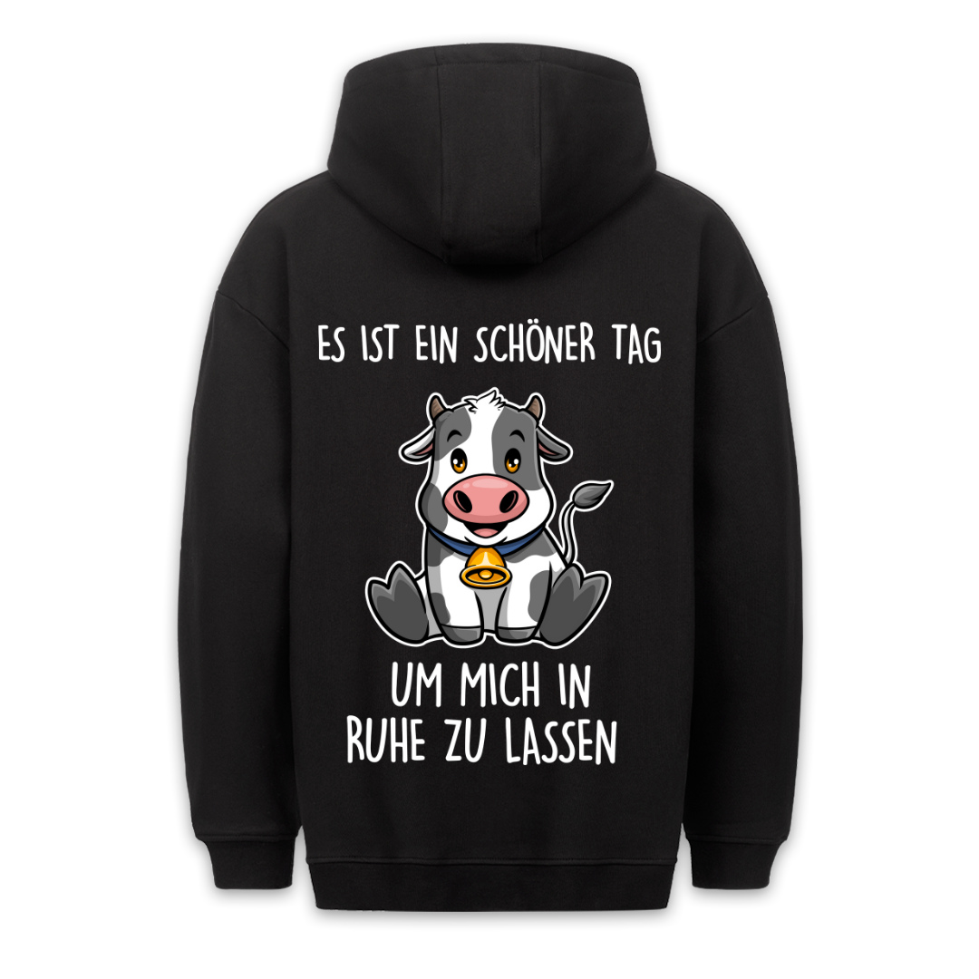 In Ruhe Lassen Kuh - Hoodie Unisex Rückendruck