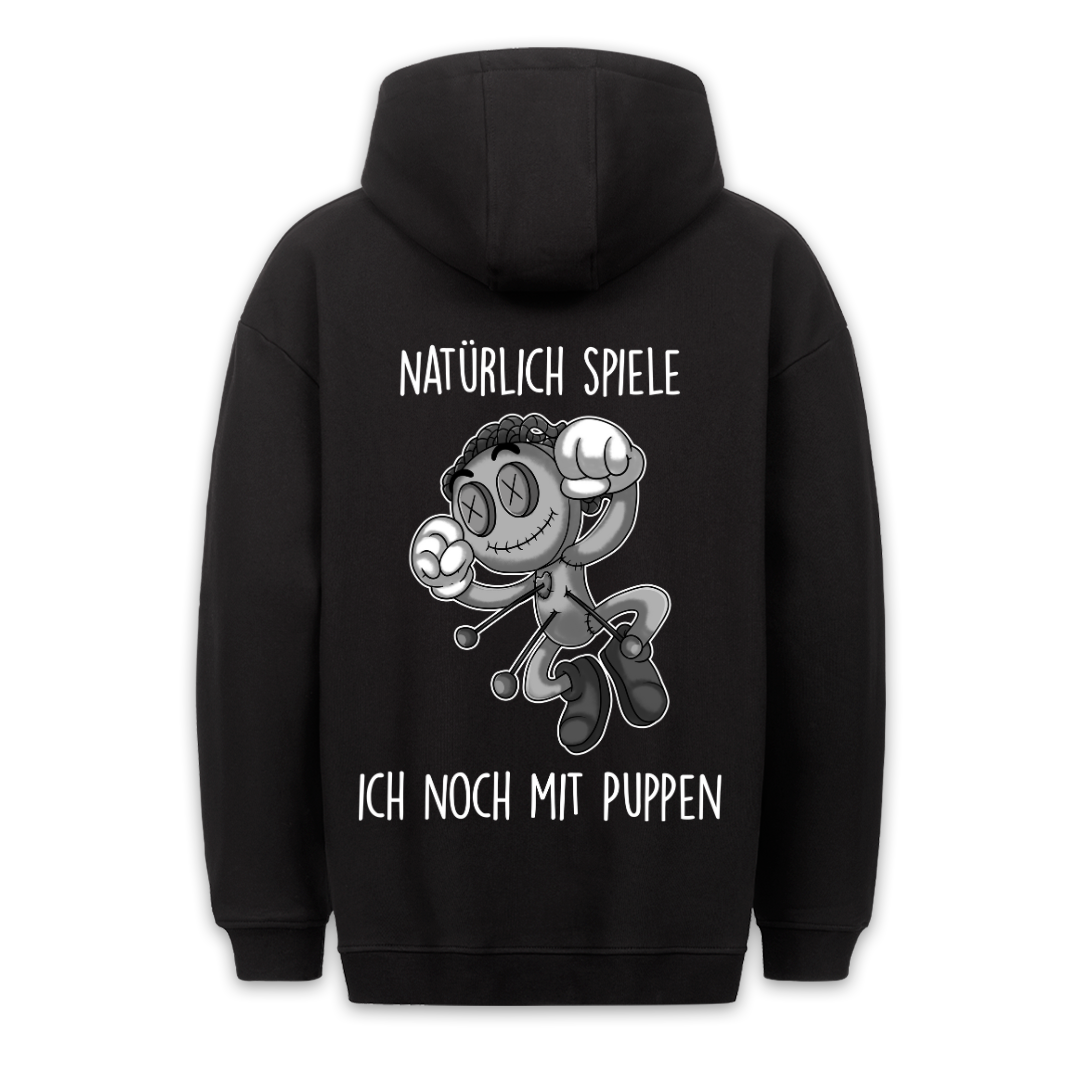 Spielpuppe - Hoodie Unisex Rückendruck