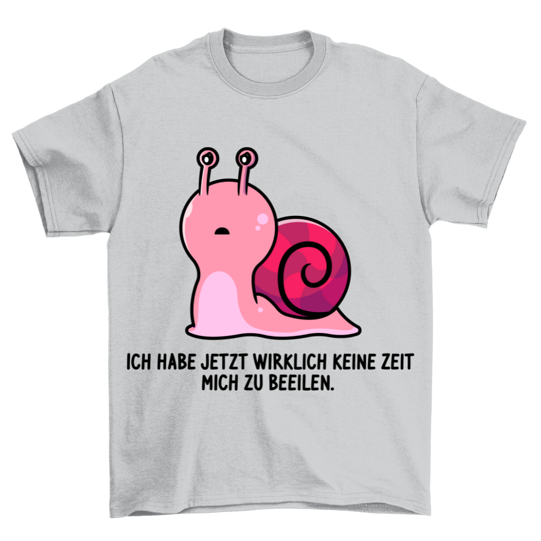 Beeilen Schnecke - Shirt Unisex