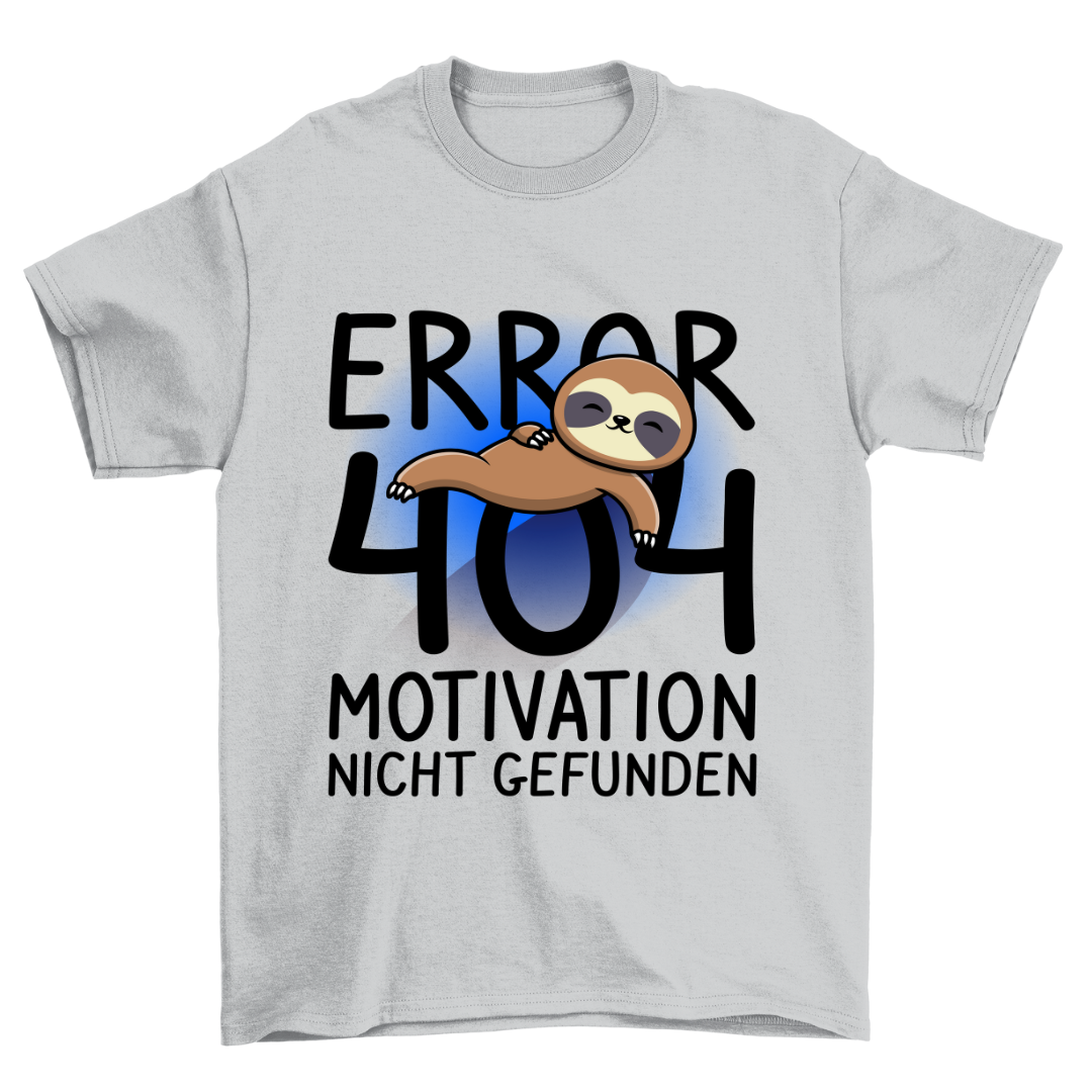 Error Faultier - Shirt Unisex