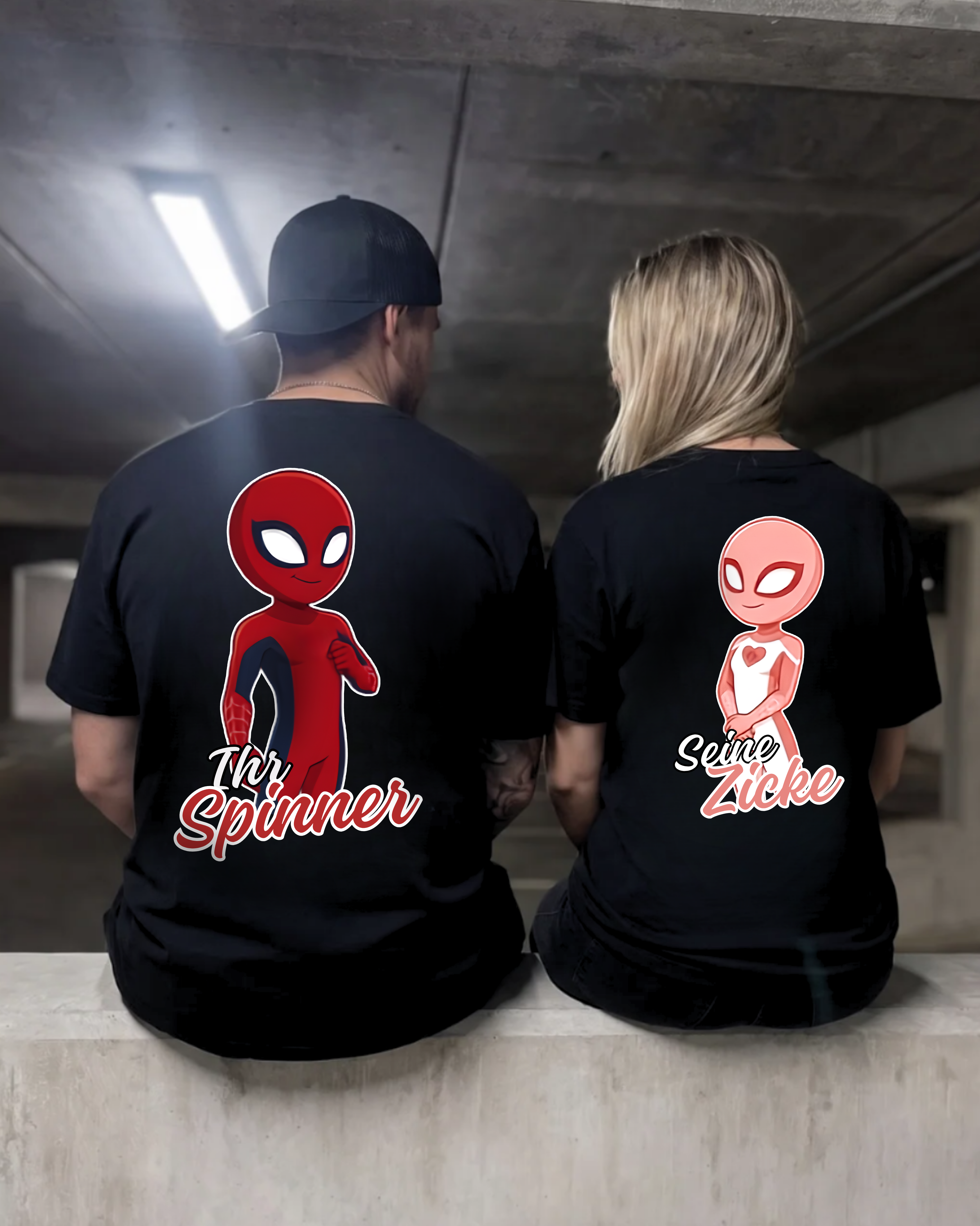Spinner / Zicke - Shirt Couple Bündel