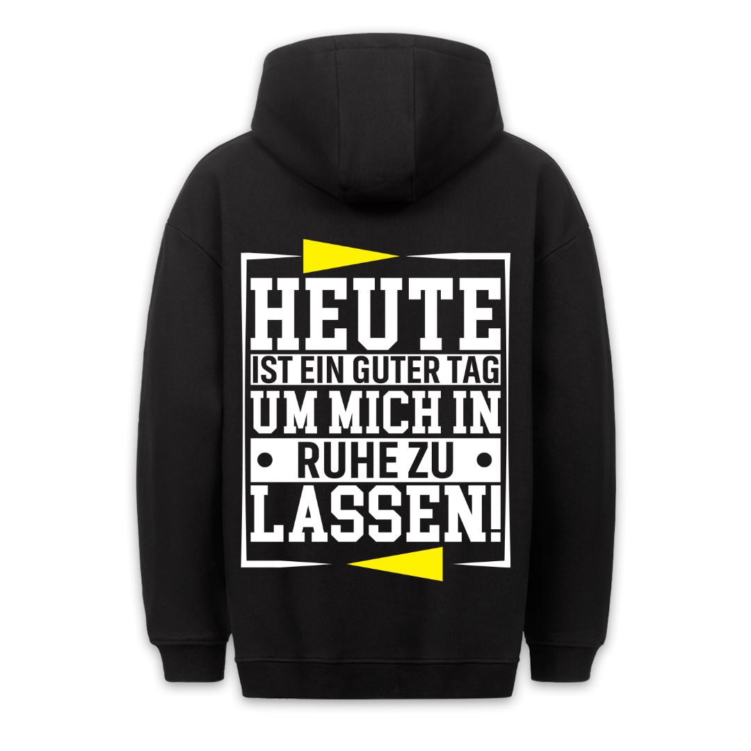 In Ruhe Lassen - Hoodie Unisex Rückendruck